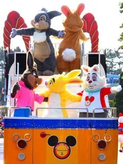 サンパー、ミスバニー、うさぎどん、ラビット、ホワイトラビット（お正月のグリーティング）