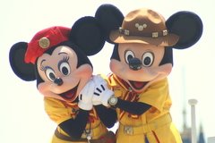 ミッキーとミニー（リズムサイズ）
