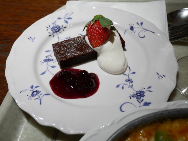 チョコレートケーキ（ザンビーニ･ブラザーズ･リストランテ）