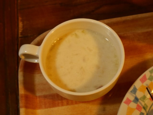 野菜とベーコンのクリームスープ（グランマ・サラのキッチン）