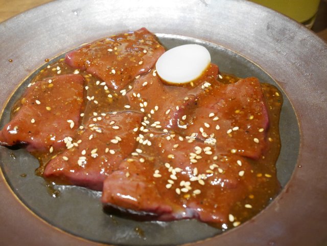 レバー（焼肉トラジ）
