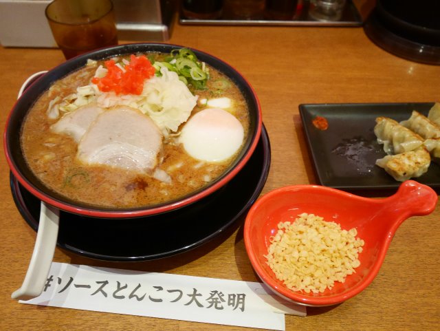 ソースとんこつ大発明！（博多 一風堂）