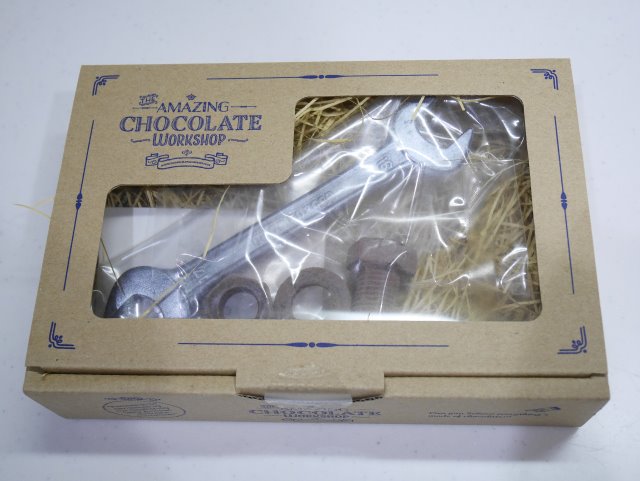 スパナ型チョコレート（The Amazing Chocolate Workshop）