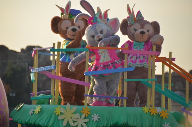 ダッフィー、ステラ・ルー、シェリーメイ（Tip-Topイースター）