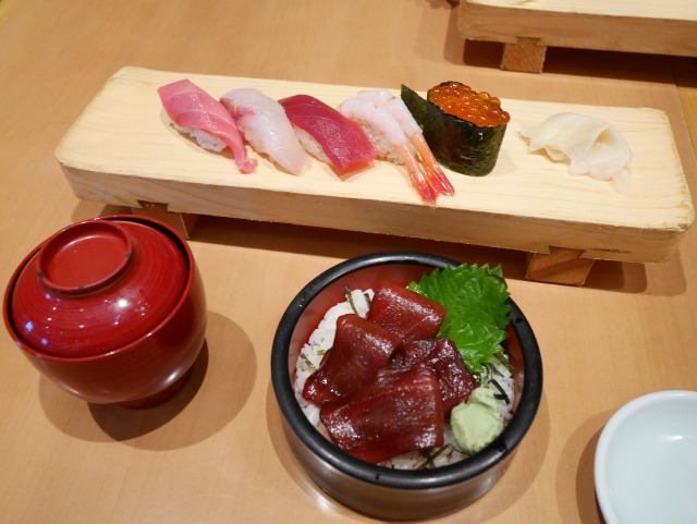 特製ランチセット（築地玉寿司）
