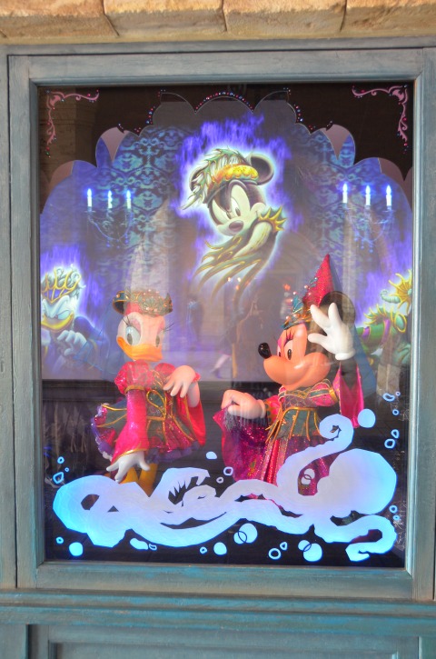 デイジーとミニーのディスプレイ（ディズニー・ハロウィーン 2019）