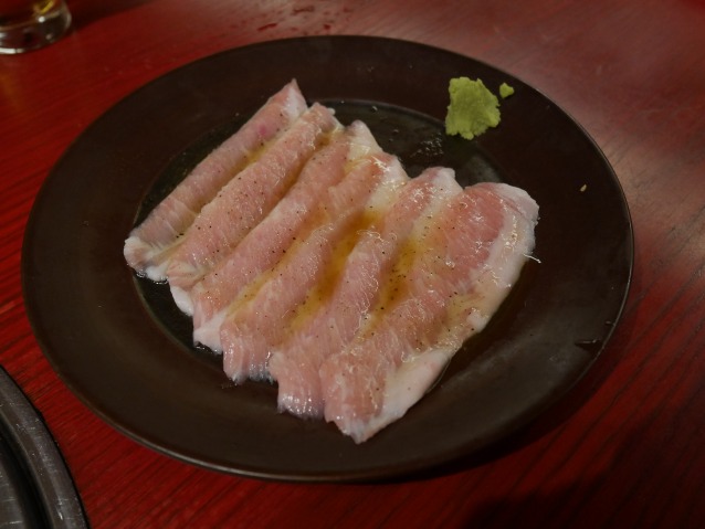 トントロわさび（焼肉トラジ）
