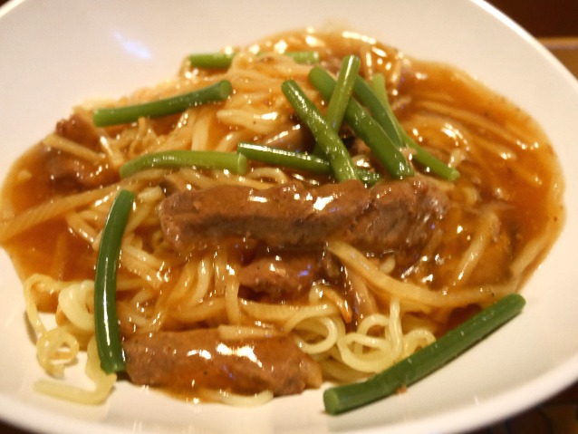 あんかけ麺（ヴォルケイニア・レストラン）