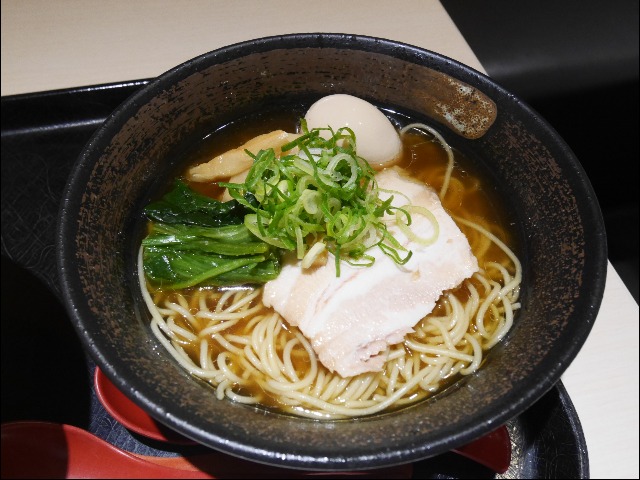 味玉醤油ラーメン（真剣勝負）