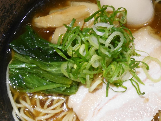 味玉醤油ラーメン アップ（真剣勝負）