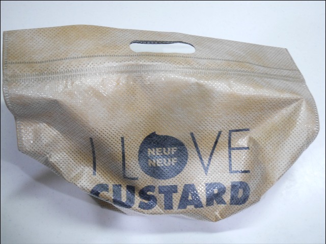 ショッピングバッグ（I LOVE CUSTARD NEUFNEUF）