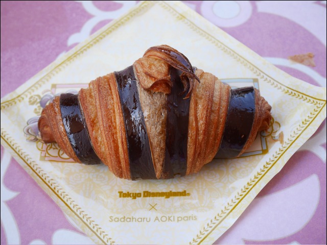抹茶クリームとチョコレートのクロワッサン（スウィートハート・カフェ）