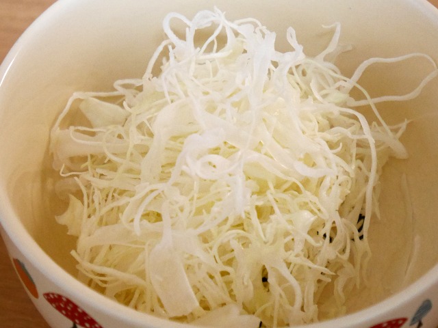 キャベツの千切り（とんかつ 和幸）