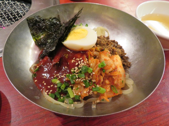 名物冷麺（焼肉トラジ）