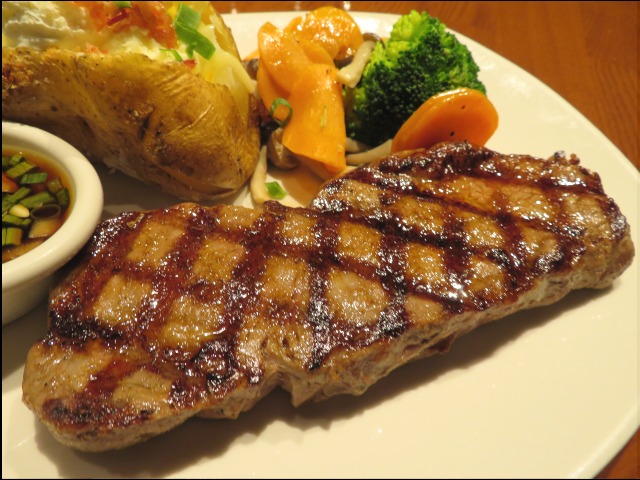 ニューヨーク・カット・ステーキ アップ（OUTBACK STEAKHOUSE）
