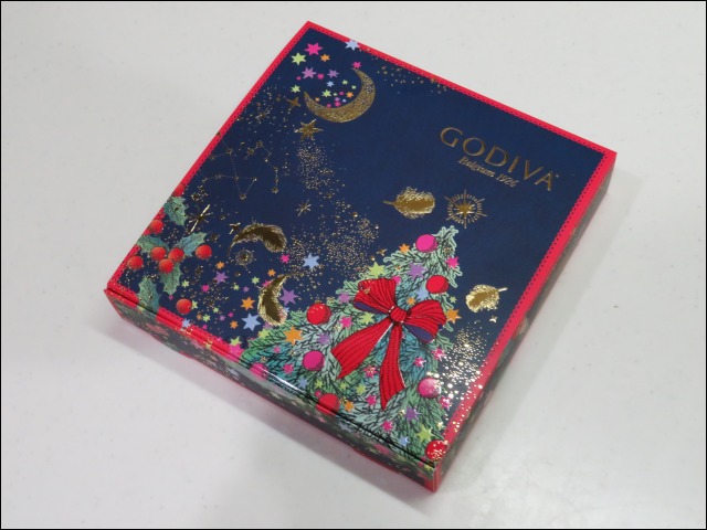 ゴディバ キラリ★ときめくクリスマス カジュアルボックス 箱（ゴディバ）