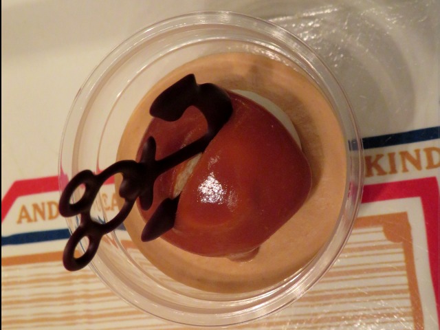 キャラメル＆チーズ風味のムース 上面（ケープコッド・クックオフ）