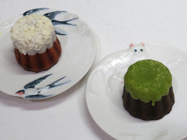カヌレグラッセ プラチナバニラと抹茶（カヌレ・ドゥ・トーキョー）