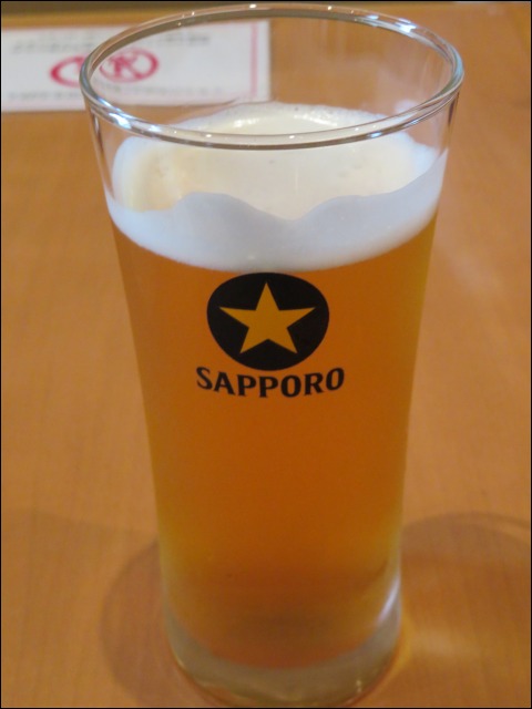 サッポロ 生ビール（築地玉寿司）