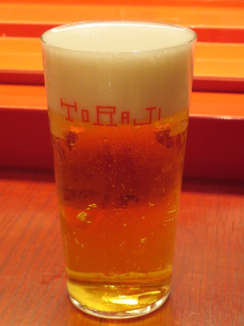 生ビール（焼肉トラジ）