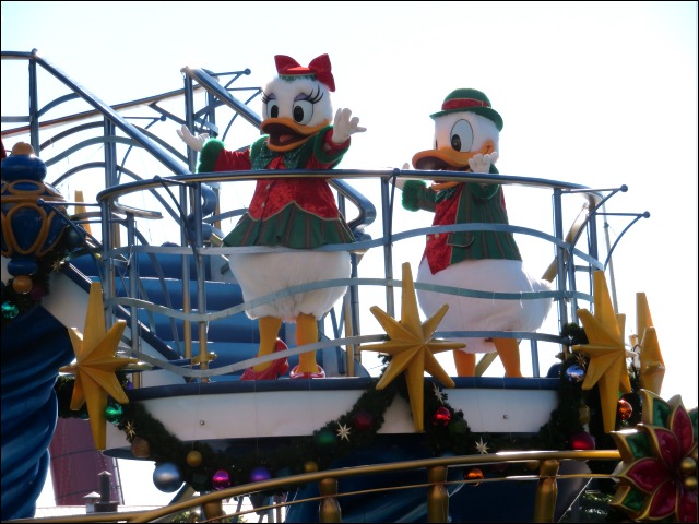 デイジーとドナルド（ディズニー・クリスマス・グリーティング ）