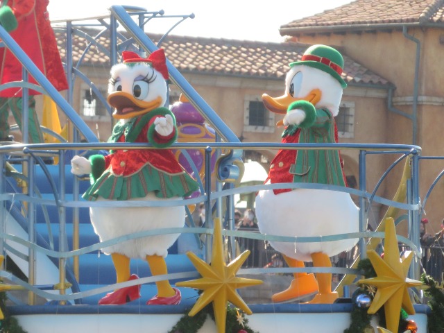 デイジーとドナルド（ディズニー・クリスマス・グリーティング ）