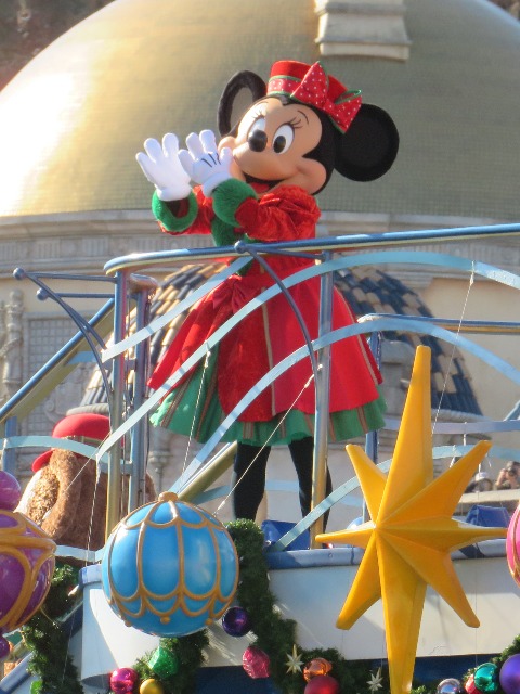 ミニーマウス（ディズニー・クリスマス・グリーティング ）