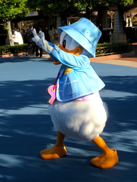 ドナルドダック（ディズニーシー エントランス）