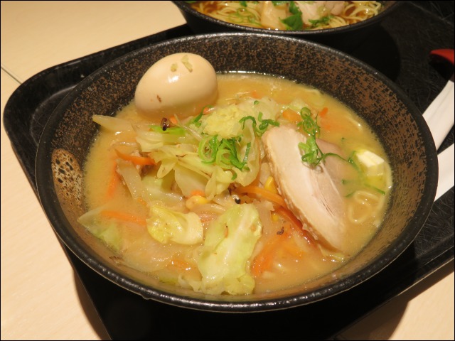 味玉味噌ラーメン（真剣勝負）