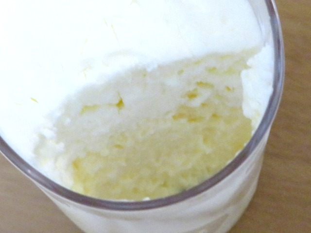 重ねチーズケーキ 断面（山ノチーズ）