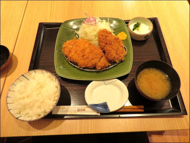 ひれロース盛り合わせ御飯（とんかつ 和幸）