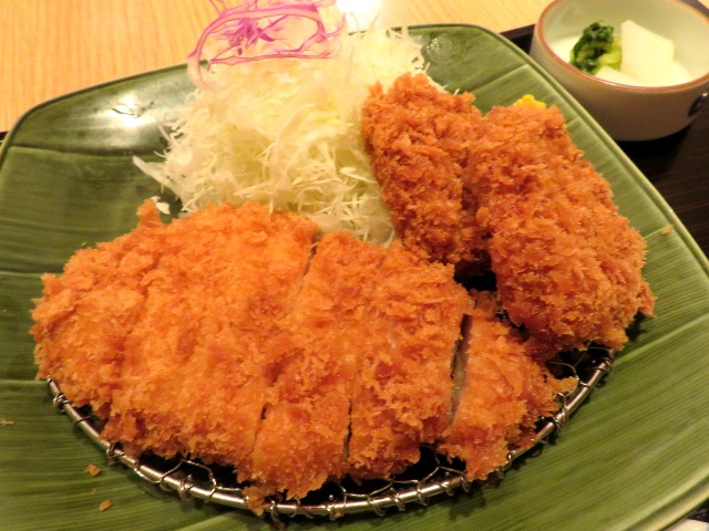 ひれロース盛り合わせ御飯 かつ（とんかつ 和幸）