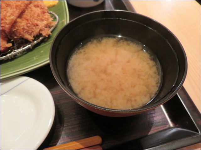 みそ汁（とんかつ 和幸）