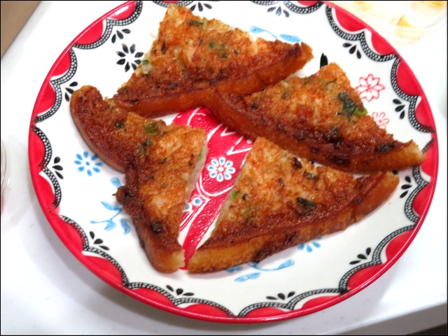 タイ海老トースト（モンスーンカフェ）