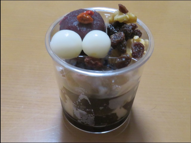 珈琲あんみつ トッピング分離（船橋屋）