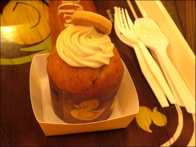 ダックリングマフィン 背中側（キャラメル）
