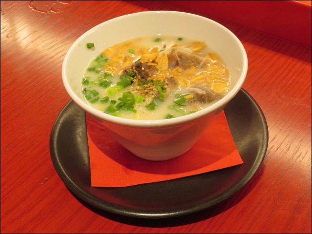 超人的にんにくネギスープ（焼肉トラジ）