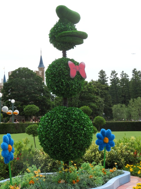 ドナルドトピアリー（ディズニー・パルパルーザ “ドナルドのクワッキー・ダックシティ”）