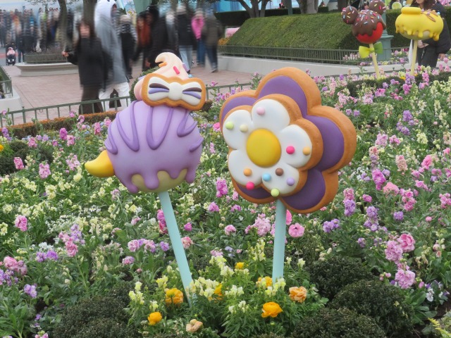 デイジーモチーフピックお菓子（ヴァネロペのスウィーツ・ポップ・ワールド）