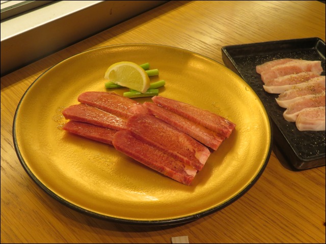 上タン塩（焼肉トラジ）