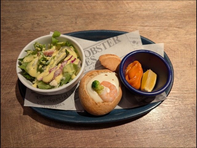 ランチセット3点（RED LOBSTER）