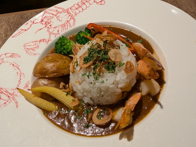 シュリンプ＆ベジタブルカレー（RED LOBSTER）