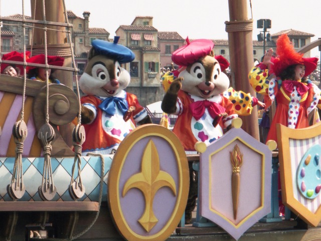 チップとデール（ポルト・パラディーゾ・ウォーターカーニバル）