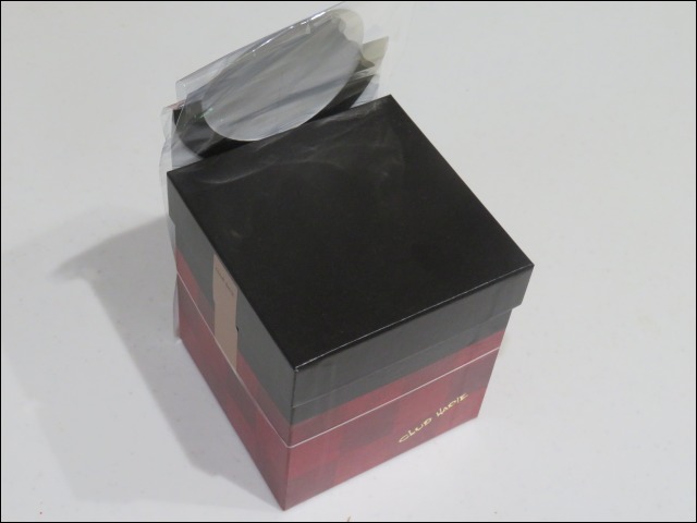 ミッキーマウスデザイン バウムクーヘン mini 組み立て前（クラブハリエ）