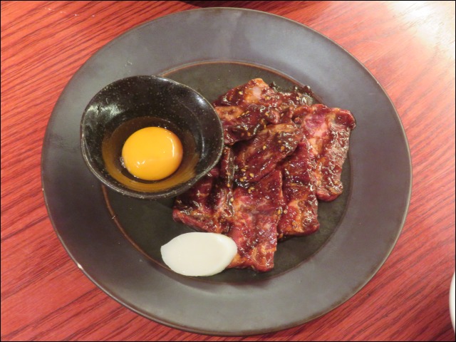 黒みそハラミ（焼肉トラジ）