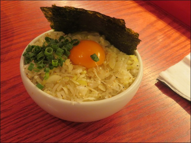 ネギ玉ライス（焼肉トラジ）