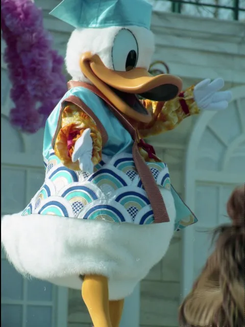 ドナルドダック（ニューヨーク“お正月”グリーティング）