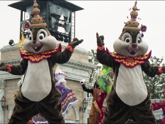 チップとデール（ディズニー・リズム・オブ・ワールド）