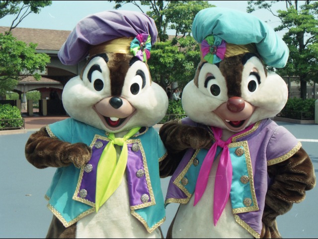 チップとデール（エントランス）