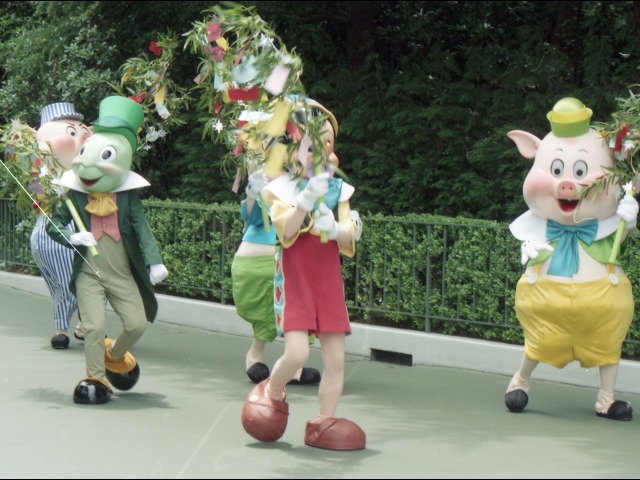 ジミニー、ピノキオ、ファイファー（ディズニー・スターフェスティバル）